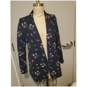 Floral blazer